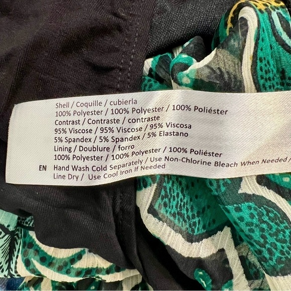 NWT! Band of Gypsies Band of the Free Bonnie Black Emerald Bodysuit. Size Medium - Picture 8 of 11